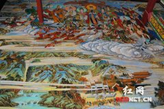 湖南最大宗教壁画惊现南岳朱陵宫