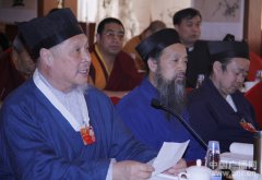 参加2012年政协会议的道教代表们