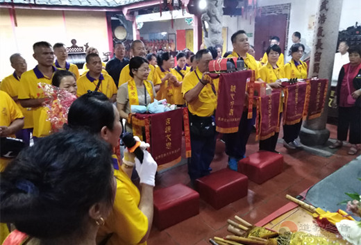 台湾九天玄女祖庭道教会组团到漳州参访交流
