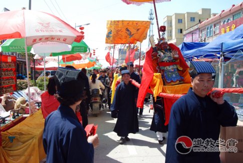 徐州市铜山区茅村关帝庙举行盛大庙会活动