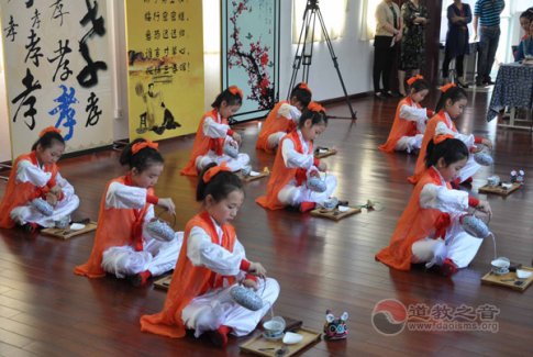上海城隍庙与黄浦区回民小学联合举行国学展示活动