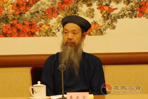中国道教协会新一届领导集体代表与媒体记者见面