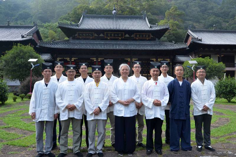 上海白云观赴武夷山桃源洞道观学习参访