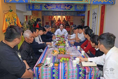 广西桂林三清观召开创建学习园地二次会议