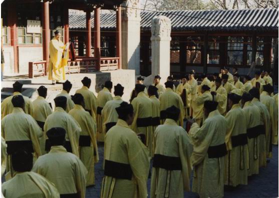 1989年北京白云观传戒（建国后第一次）