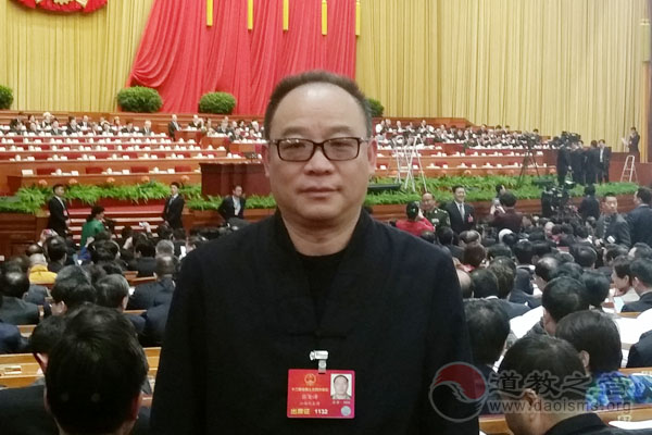 第十二届全国人大代表、中国道教协会副会长张金涛道长