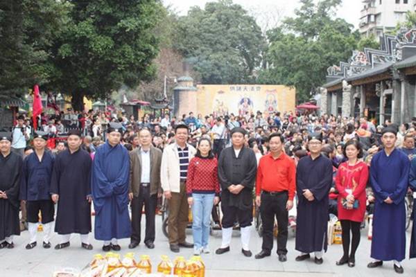 广州市仁威祖庙举行“三月三·荔枝湾·北帝诞”活动