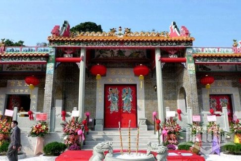 香港大埔汀角村岐山三宫庙将举行重光仪式