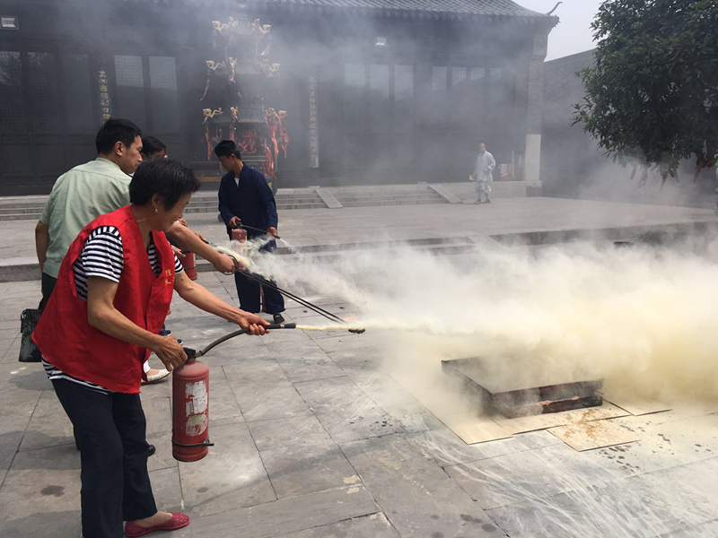 江苏省泰州市民宗局组织开展消防专题活动
