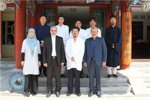 伊朗大使馆文化参赞一行到访中国道教协会