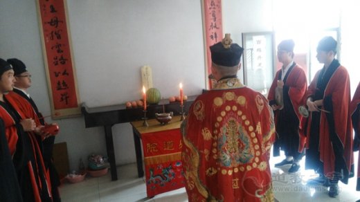 镇江润州道院为九寨沟地震灾区同胞举办祈福超度法会