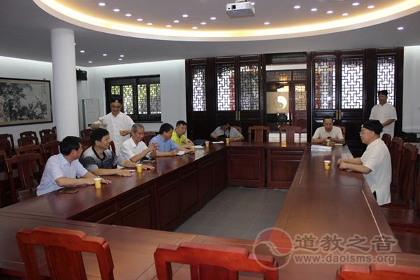江苏省民委、省宗教局领导到苏州玄妙观调研