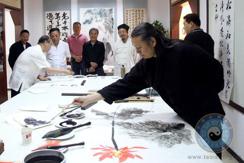 中国道教协会道家书画院举办书画笔会