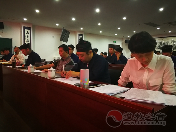 中国道教学院举行中国道协第九届玄门讲经选拔赛