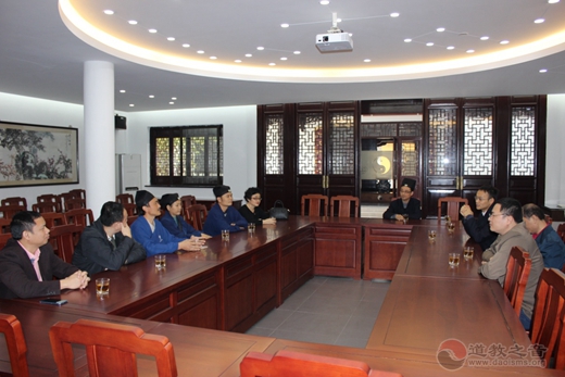 海南省宗教界代表团参访苏州玄妙观