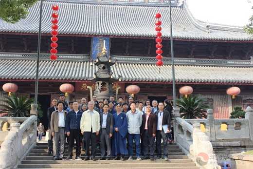 海南省宗教界代表团参访苏州玄妙观