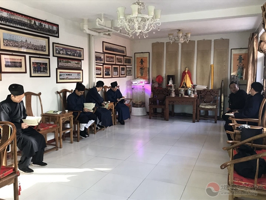 中国人民大学爱国宗教人士研修班道教学员到太原参访学习