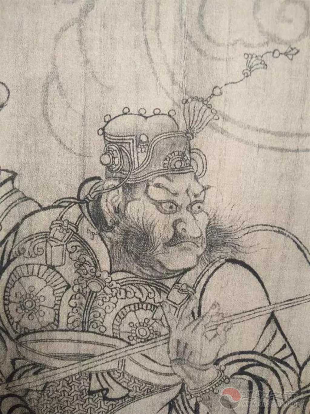 中国画的线描北宋八十位神仙图