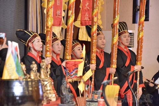 延吉市玄妙观举办年底总结暨弘扬传统文化2018年迎新春祭祖年会