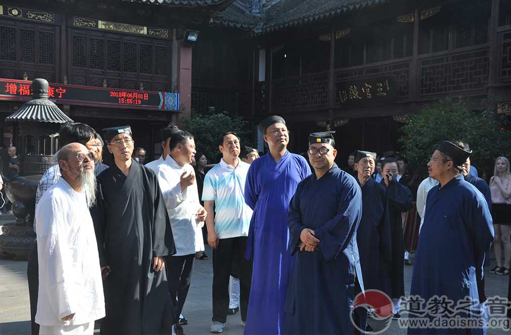 山西省道教协会代表团到上海城隍庙参访交流