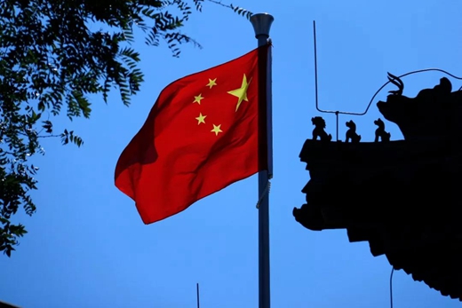 北京白云观隆重举行升国旗仪式
