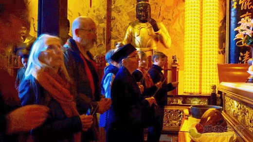 法国道教协会访问团参访上海城隍庙