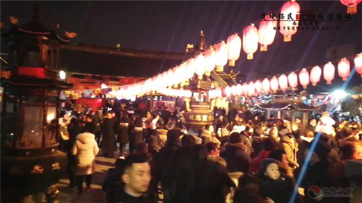 江苏省南通城隍庙举行庆祝元宵节系列活动