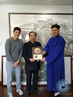 墨西哥道教协会会长景威一行拜访中国道教协会