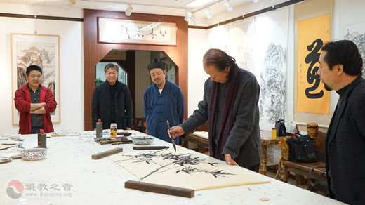 中国道教协会道家书画院举办书画笔会 