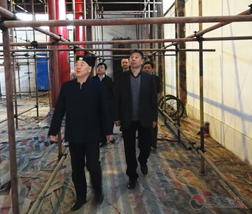 江苏省民宗委、苏州市民宗局领导到玄妙观进行安全检查