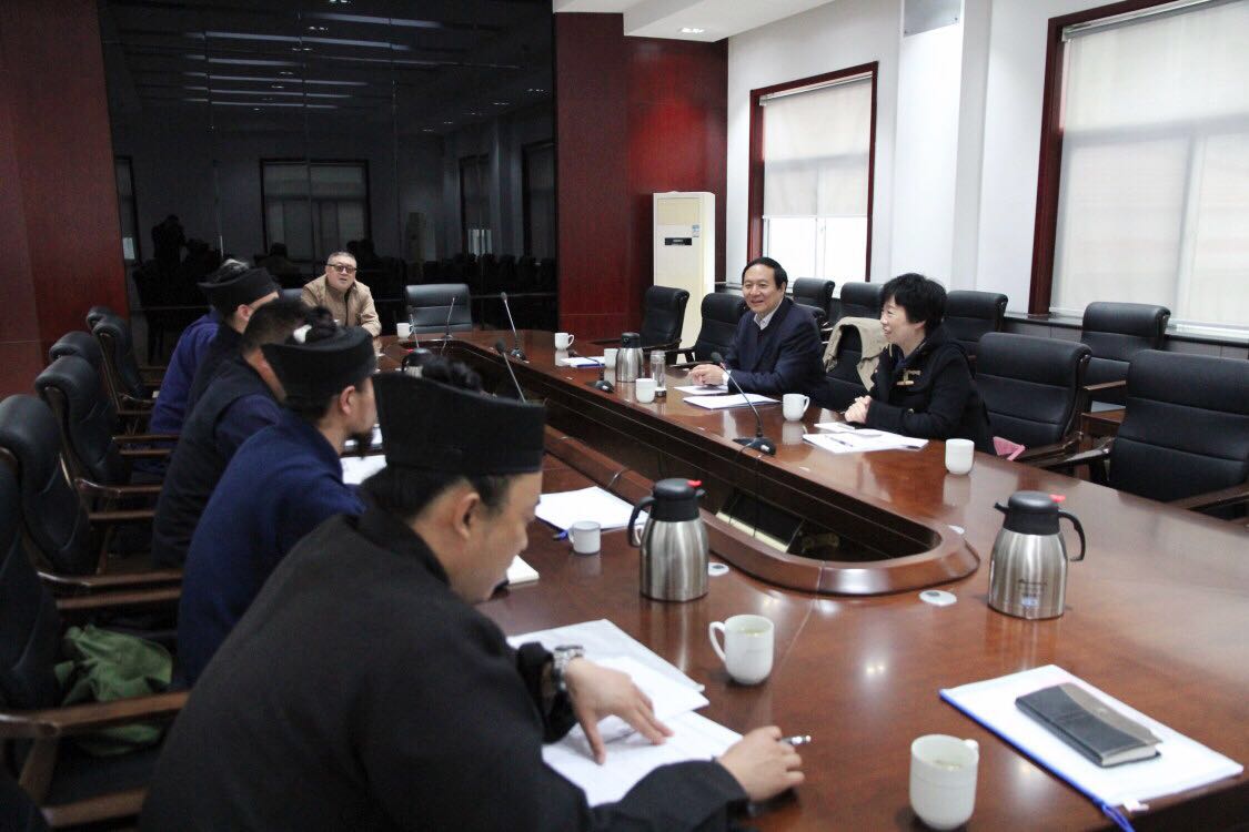 山东省道教协会会长办公会议在济南召开
