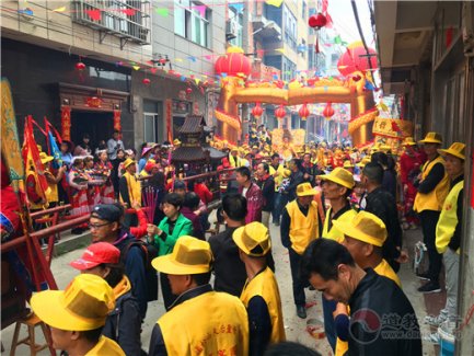 福建省松山天后行宫举行国家非遗“妈祖祭典”春祭典礼