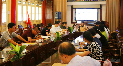 陕西西安八仙宫举行第五期传统文化讲座