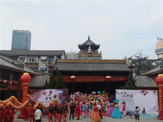 合肥市庐州府城隍庙举办第三届七夕文化节