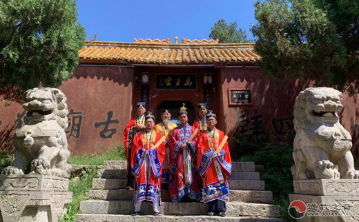 蚌埠市涂山禹王宫举行庆祝新中国成立70周年祈福活动