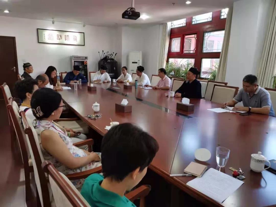 中国道教学院举行爱国主义学习教育座谈会