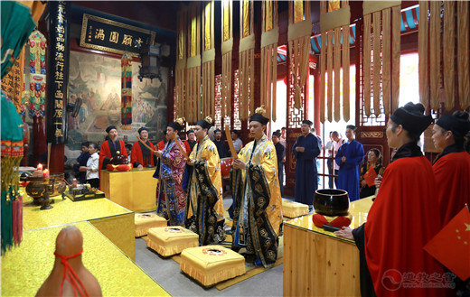 武汉长春观举行庆祝新中国成立七十周年祝国迎祥法会