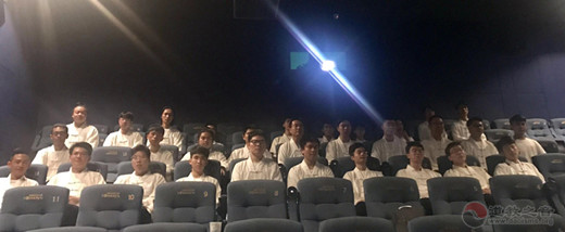 上海道教学院组织全体师生观看爱国主义教育电影