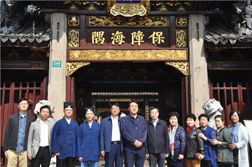 韩国釜山市红十字会代表团参访上海城隍庙