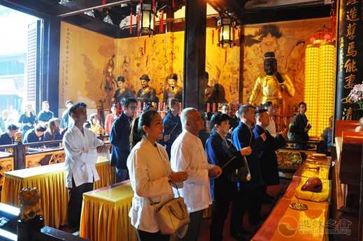 马来西亚道教总会参访团到上海城隍庙参访