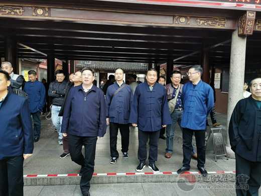 广州市道教协会学习考察团参访上海城隍庙