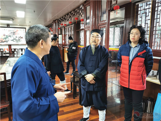北京市道教协会访问团到上海城隍庙学习调研