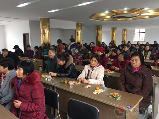 镇江市润州道院举行2020年迎新春茶话会