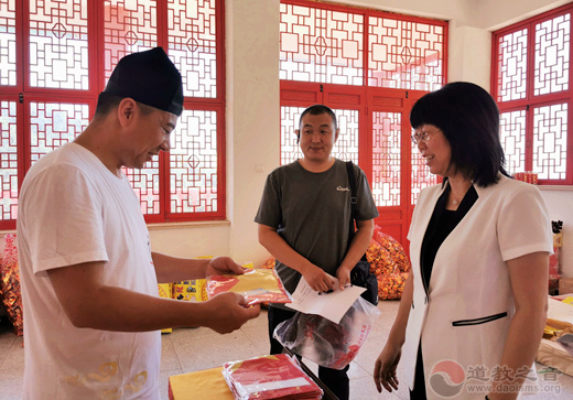 秦皇岛市抚宁区委常委、统战部长朱颖赴天马山玄真观调研