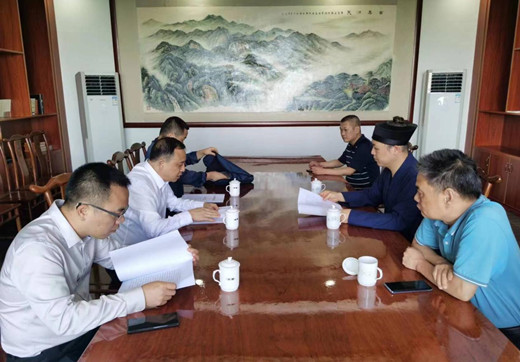 惠州市民族宗教局到广东道教学院对接调研学院服务管理工作